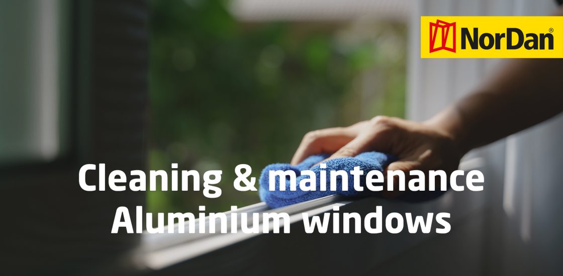 Cleaning maintenance aluminium windows